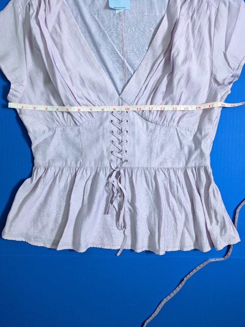 Future Collective Lavender Corset Top Size M - Picture 7 of 7